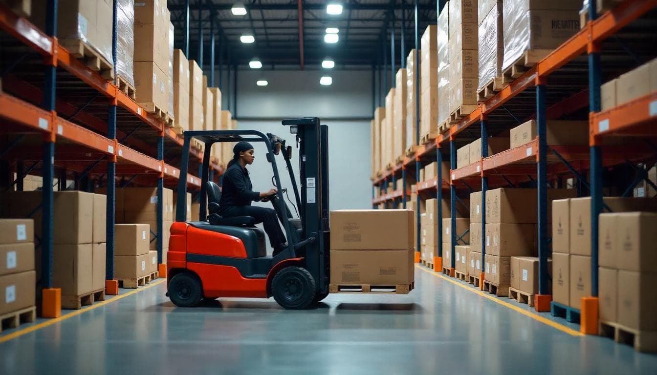Warehouse interior